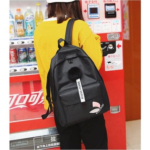 2021 New Women Backpack Printing Bag For Women Big Laptop School Backpack For College Student Travel Bag