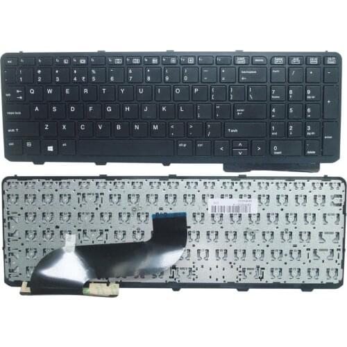 SSEA New laptop US Keyboard For HP Probook 650 G1 655 G1 Keyboard with frame No Pointer