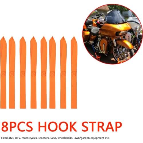 Tie-Down Towing Strap Soft Loop 13x1 inch Caring Personal Cars Accessories for Securing Motorcycle UTV Scooter