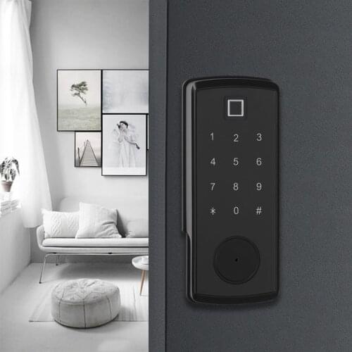 TTLOCK APP Wifi Keyless Access password IC card fingerprint smart rim lock