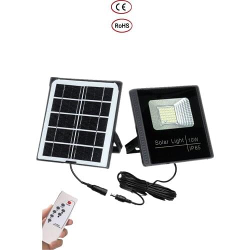 51leds smart on at night Solar Lights Outdoor Separable Light for Garden Security Waterproof Wireless Wall Lamp seperable panel