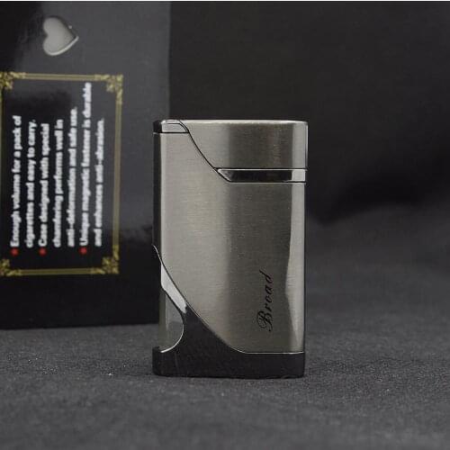 Windproof Creative Butane Gas Lighter Red Flame Mini Torch Lighter Mens Boutique Cigarette Cigar Lighter Gift