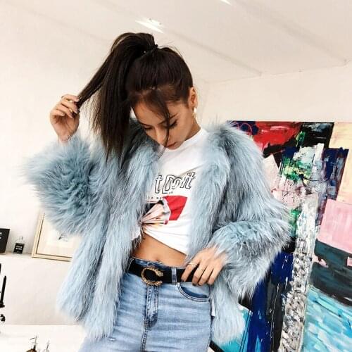 Clothes Real Autumn Winter Coat Women Fox Fur Jacket Korean Short Jackets Vintage Manteau Femme Hiver MY943