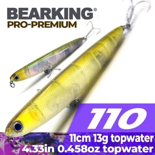 Hot model quality Bearking pencil 1PC 11cm 13g Hard Fishing Lure Crank Bait flaot Lake River Fishing Wobblers Carp Fishing Baits