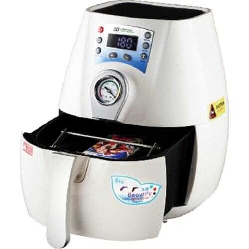 3D machine/ Mini 3D Vacuum Sublimation heat Press for blank phone cases/mug/plate with FULL set accessaries