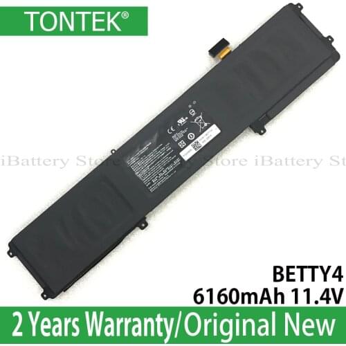 Genuine BETTY4 Battery For Razer Blade 14 2015 2017 2016 V2 RZ09-01952E72 RE09-0195 70Wh 11.4V
