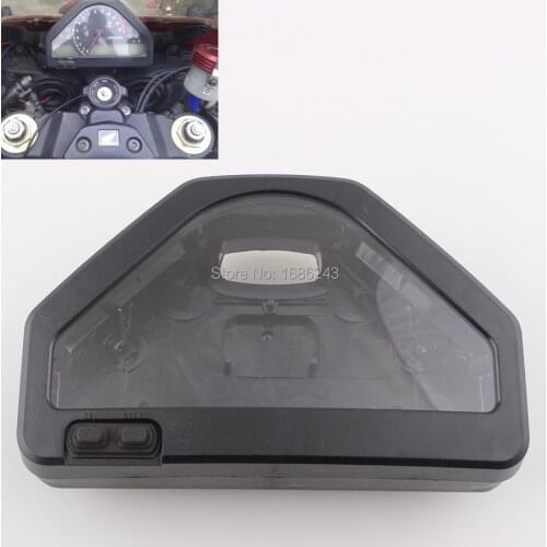 Motorcycle Speedometer Gauge Tachometer Case Cover Black ABS Plastic Fits For Honda CBR1000RR CBR 1000RR 2004 2005 2006 2007