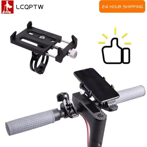 G83 Support Adjustable Anti-Slip Mobile Phone Stand Holder For Xiaomi M365 Pro Electric Scooter bike moto Phone Bracket