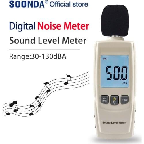 Digital Sound Decibel Meter Noise Meter Sound Level Meter Tester dB meter Audio Detector decibelimeter measuring instruments
