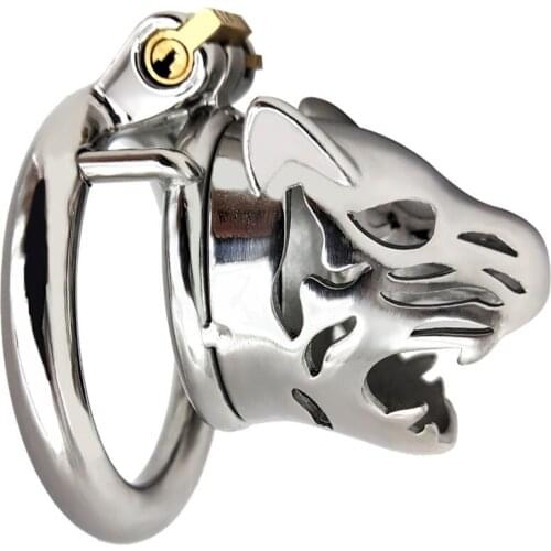 Stainless Steel Male Chastity Cage Device Penis Lock Cbt BDSM Bondage Metal Cock Cage CB6000s Sex Toys For Men Adult Erotic