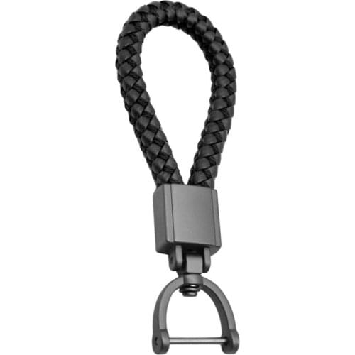 New Car-Styling Keychain Car Motorcycle Home Key Ring Hand Woven Car Auto Key Chain Rings Holder Men Womens Metal Keyring Hot