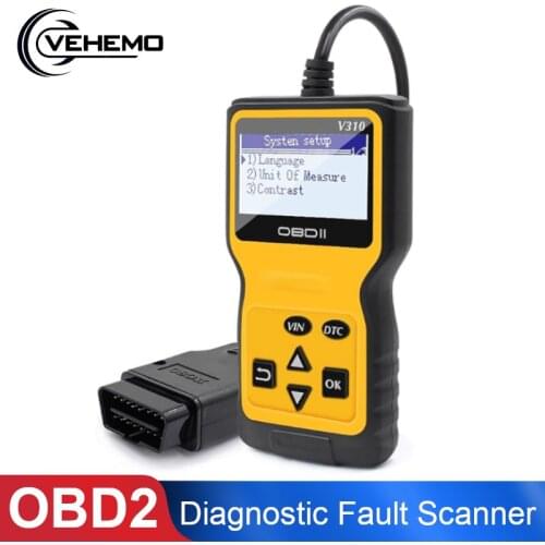 OBD2 V310 Diagnostic Car Fault Scanner Durable Code Reader Universal Car Scan Tool