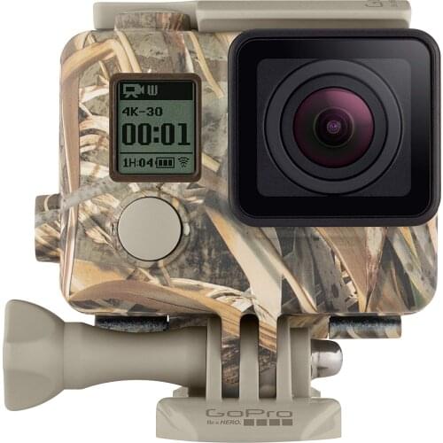 Original For GoPro Camo Housing Quick Clip Hero 4 Hero3+ 3 Realtree Max-5 AHCSH-001+Caps camera repair