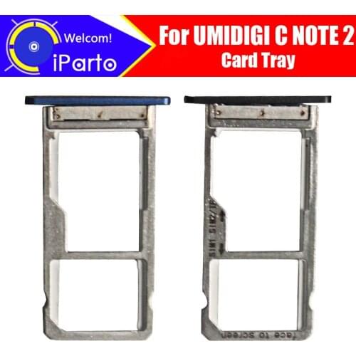 UMIDIGI C NOTE 2 Card Tray 100% Original New High Quality SIM Card Tray Sim Card Slot Holder Repalcement for UMIDIGI C NOTE 2