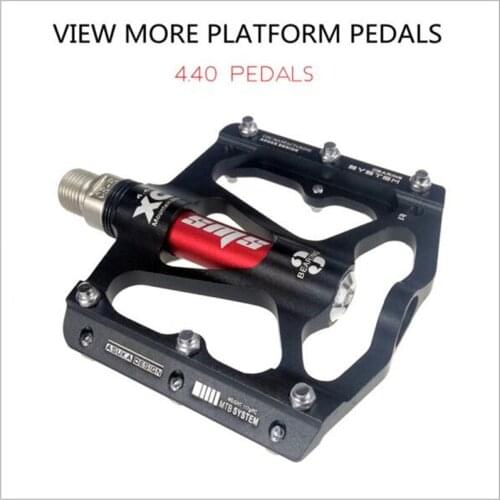 Bicycle Pedal Aluminum Alloy Mountain Bike Pedal MTB Road Cycling Sealed 3 Bearings Pedals for BMX Ultra-Light Bicycle Parts