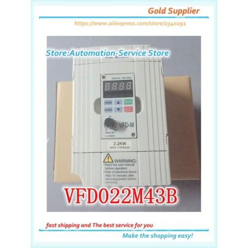 VFD022M43B 380V 2.2KW 3HP New Boxed Original Drive In Stock
