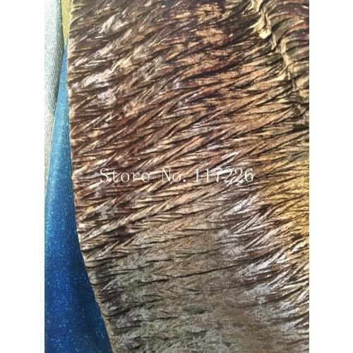 High quality African Velvet Lace fabric with shinny new design velvet lace for wedding dress sewing JRB-2217