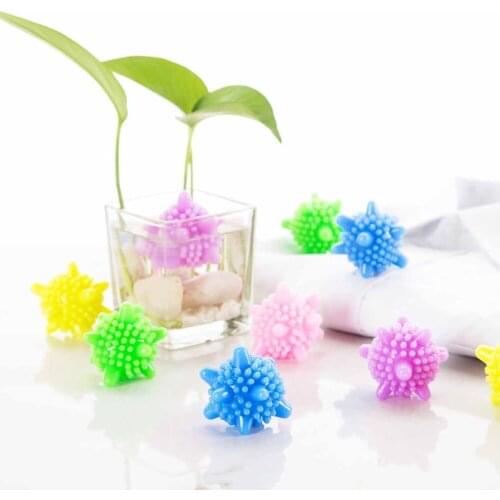10Pcs Reusable Decontamination Laundry Ball Washing Machine Magic Clothes Ball Household Cleaning Tools