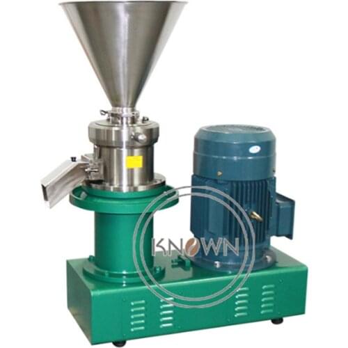 Automatic Colloid Mill Chili Sauce Mung bean Grinding Machine Fruit Juice Soymilk Peanut Butter Colloid Grinder Coconut Maker