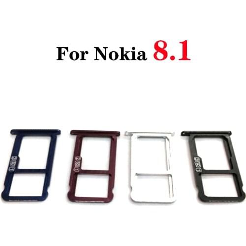 For Nokia 7.1 Plus Sim Card Reader Holder Sim Card Tray Holder Slot Adapter