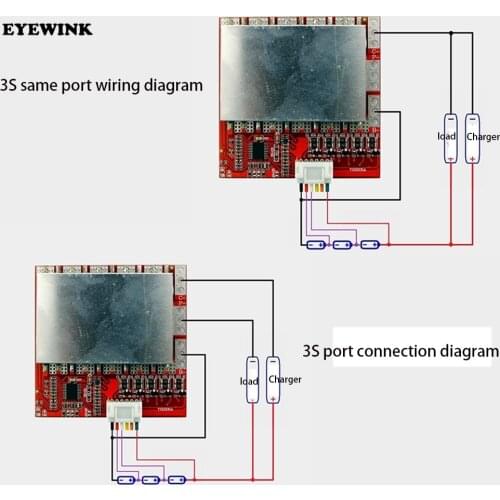 4S 5S 3.2V 3.7V Lithium Iron Phosphate Battery 100A Charging Protector Balanced Function Board