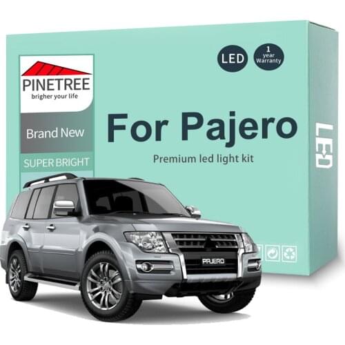 Led Interior Light Kit For Mitsubishi Montero Shogun Pajero 2 3 4 1990- 2020 Led Bulbs Canbus No Error