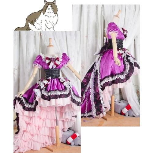 Game Touhou Project Yakumo Yukari Cospaly Costume Fashion Lolita Amine Suit Sizes S-XXXL Custom-made 2021 New