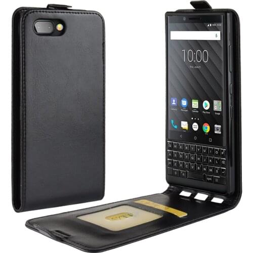 For BlackBerry Key2 Case Flip Leather Case For BlackBerry Key 2 le key 2 lite High Quality Vertical Cover