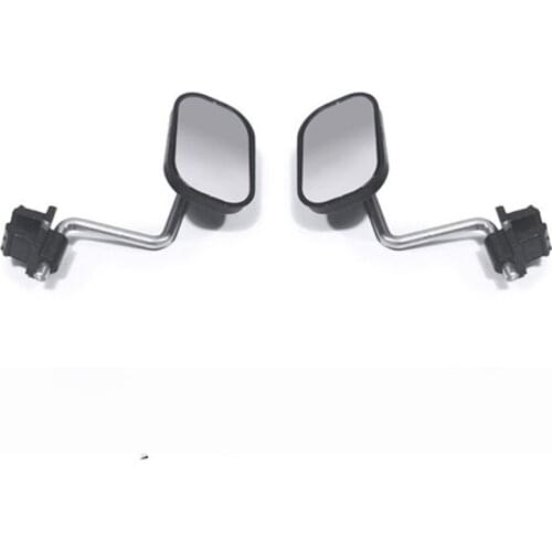 RC Rotatable Square Rearview Mirror Metal Bracket Upgrade Parts For DJ MN G500 Benz