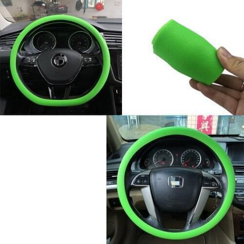 Multi Color Soft Silicon Steering Wheel Cover Accessories For Volvo C30 C70 S40 S60 S70 S80 S90 V40 V50 V60 V90 XC60 XC70 XC90