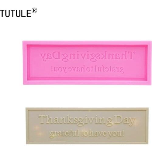 Thanksgiving silicone mold,Autumn Crafters Mold,Fondant Resin Pol Ymer Clay Decorating Mold,Thanksgiving Theme Chocolate Mold