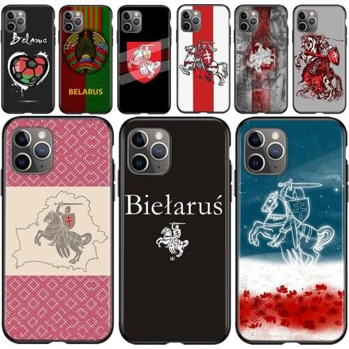 Belarus Flag Silicone Cover For Apple Iphone 12 Mini 11 Pro XS MAX X XR 6 7 8 Plus 6S 5 5S SE Phone Case