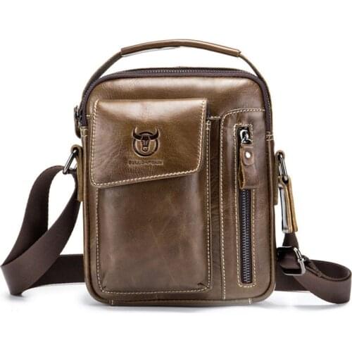 Weysfor Genuine Leather Crossbody Men Messenger Bag Hot Sale Male Small Man Flap Fashion Shoulder Bags Mens Travel New Handbags