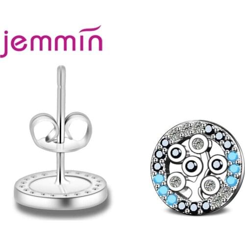 Trendy Stub Earrings 925 Sterling Silver Women Anniversary Appointment Jewelry Gifts Wholesale High Quality Popular