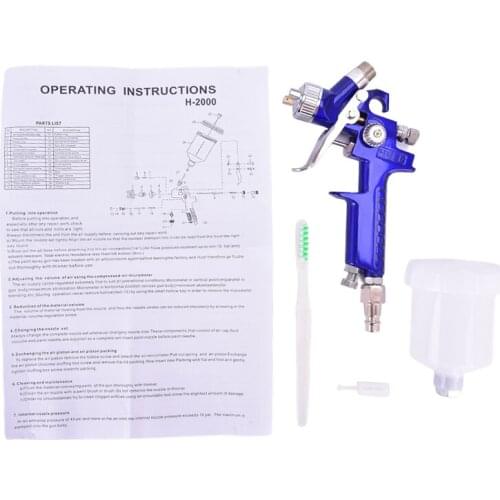 1.0mm New Mini Air Spray Gun Auto Car Detail Touch Up Paint Sprayer Spot Repair
