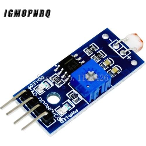 10PCS Optical Sensitive Resistance Light Detection Photosensitive Sensor Module for 4pin DIY Kit