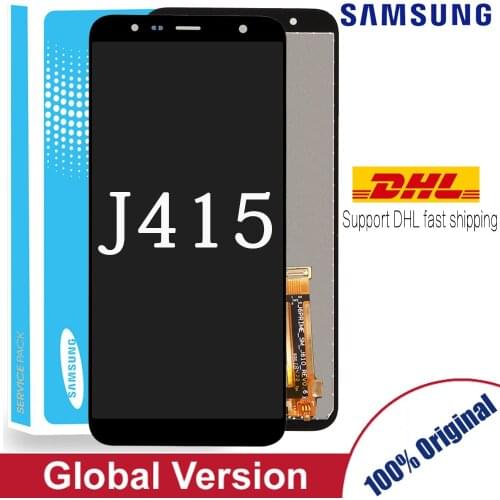 100% Original 6.0'' LCD For Samsung Galaxy J4+ 2018 J4 Plus J415 J415F J410 LCD Display Touch Screen Digitizer Assembly