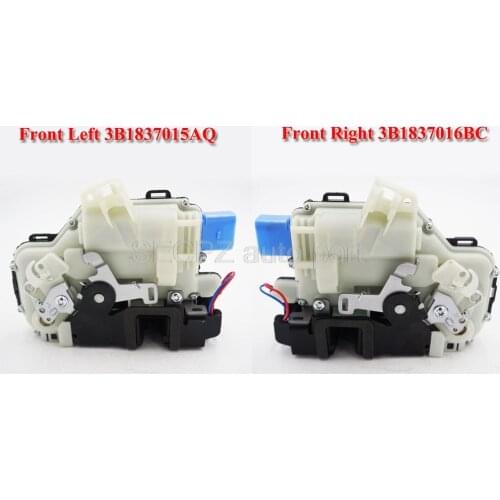 2pc /pair FRONT Door Lock actuator FOR VW NEW BEETLE POLO 9N TRANSPORTER t5 SKODA FABIA ROOMSTER SUPERB SEAT CORDOBA (6L) IBIZA