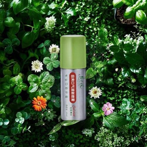 20ml Mint Breath Freshener Oral Spray Deodorant Care Solution Bad To And Clean Mouth Remove Breath The U3S4