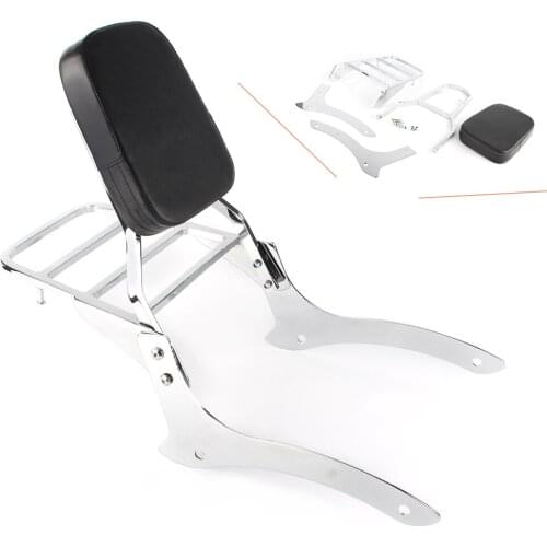 Motorcycle Backrest Sissy Bar Luggage Rack For Yamaha Vstar XVS 1100 Classic /Dragstar XVS 1100 Classic 2000-2011