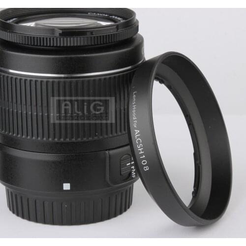 Camera Lens Hood 55mm ALC-SH108 Bayonet Fits for a200 a550 a580 a350 a900 with DT 18-55mm f/3.5-5.6 SAM Lens