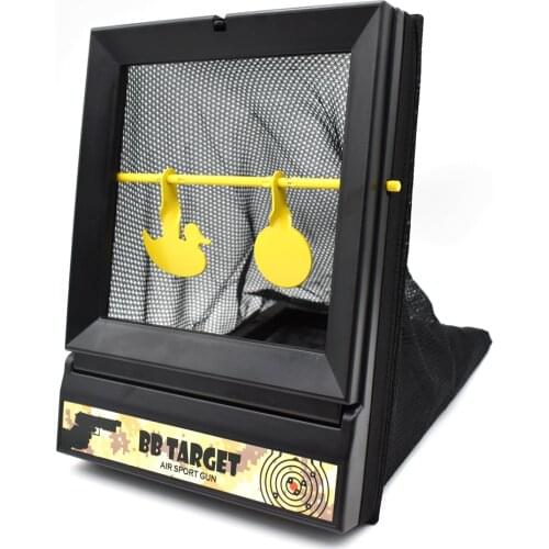 Outdoor Shooting Self Resetting Target with Pellet Tra Dark Paintball Reseting Target with Shooting Paper