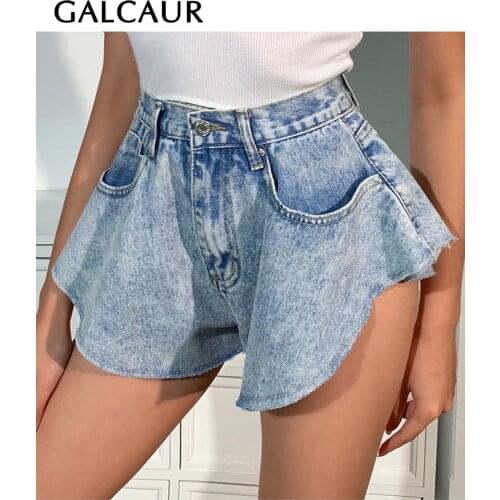 GALCAUR Women's Inflated Shorts
