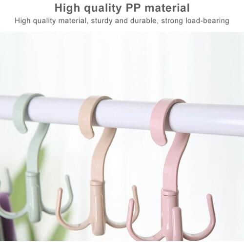 Space Saving Bag Holder Wardrobes Clothes Rack Degree Rotation Shoes Belt Scarf Hanging Rack Kitchen Hanger