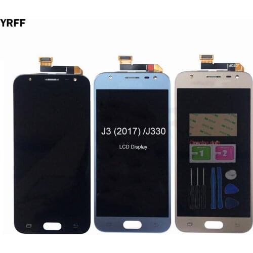 Hot LCD Display Screen For Samsung Galaxy J3 (2017) J330 LCD Display Touch Screen Digitizer Sensor Panel Free shipping