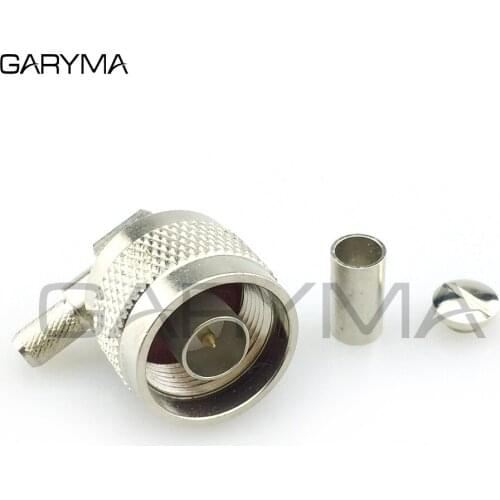 N Male Crimp RG58 RG142 LMR195 RG400 RF Connector