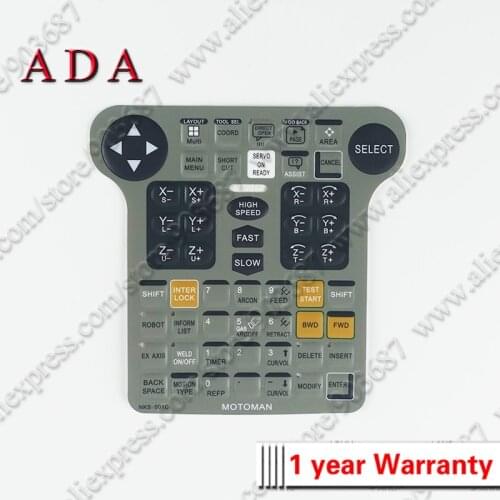 NKS-001C Membrane Film for Yaskawa Robot Teach Pendant Motoman NKS-001C Front Overlay Foil