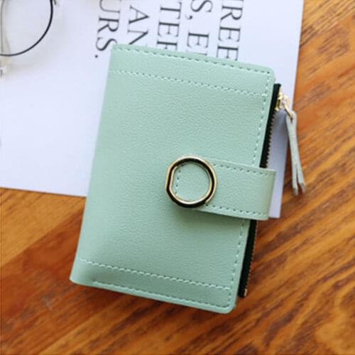 New Fashion Womens Wallet Short Women Coin Purse Wallets For Woman Card Holder Small Ladies Wallet Female Hasp Mini Clutch Hot