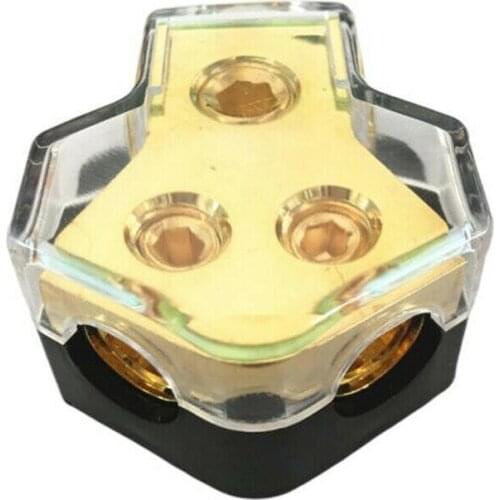 Applicable To Auto Ground Splitter Distribution Block Power For Car Aud WH 2 Way Power