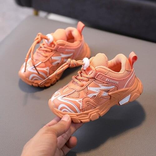 Size 21-30 Childrens Casual Warm Sneakers for Boys and Girls Unisex Breathable Toddler Shoes Girl Children Shoes Baby Sneakers